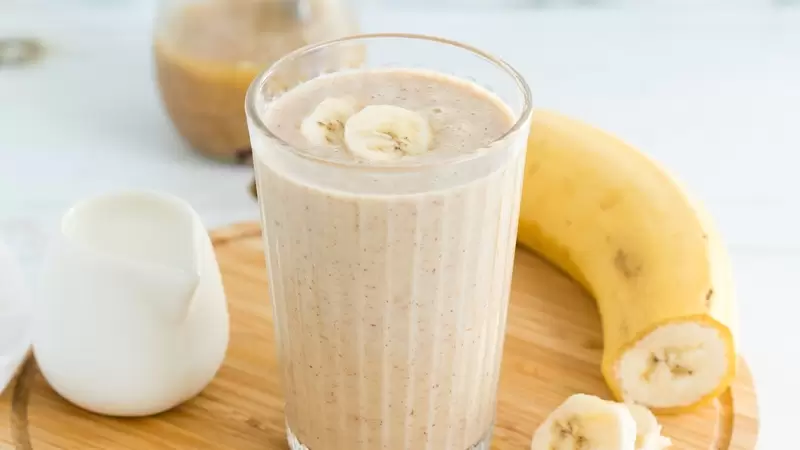 Heart Healthy Peanut Butter Smoothie