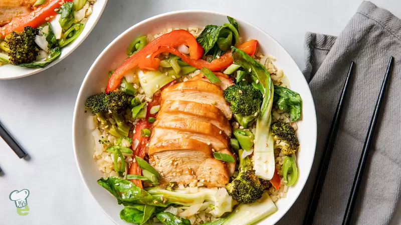 Heart Healthy Sheet Pan Asian Chicken