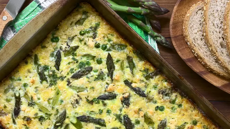 Heart Healthy Asparagus Frittata