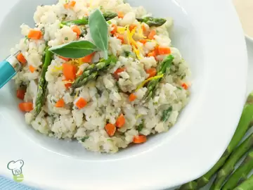 Asparagus Rice Bowl