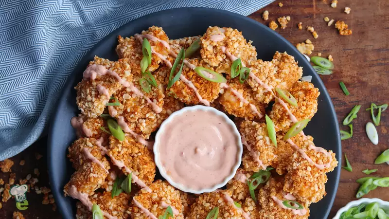Heart Healthy Bang Bang Shrimp