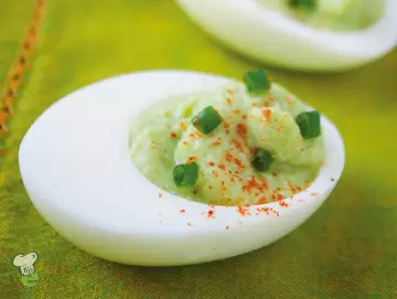 Avocado Deviled Eggs