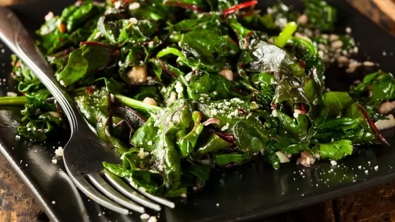 Heart Healthy Sautéed Mixed Greens with Lemon