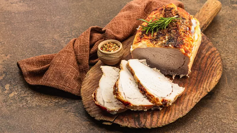 Heart Healthy Cocoa-Crusted Pork Loin