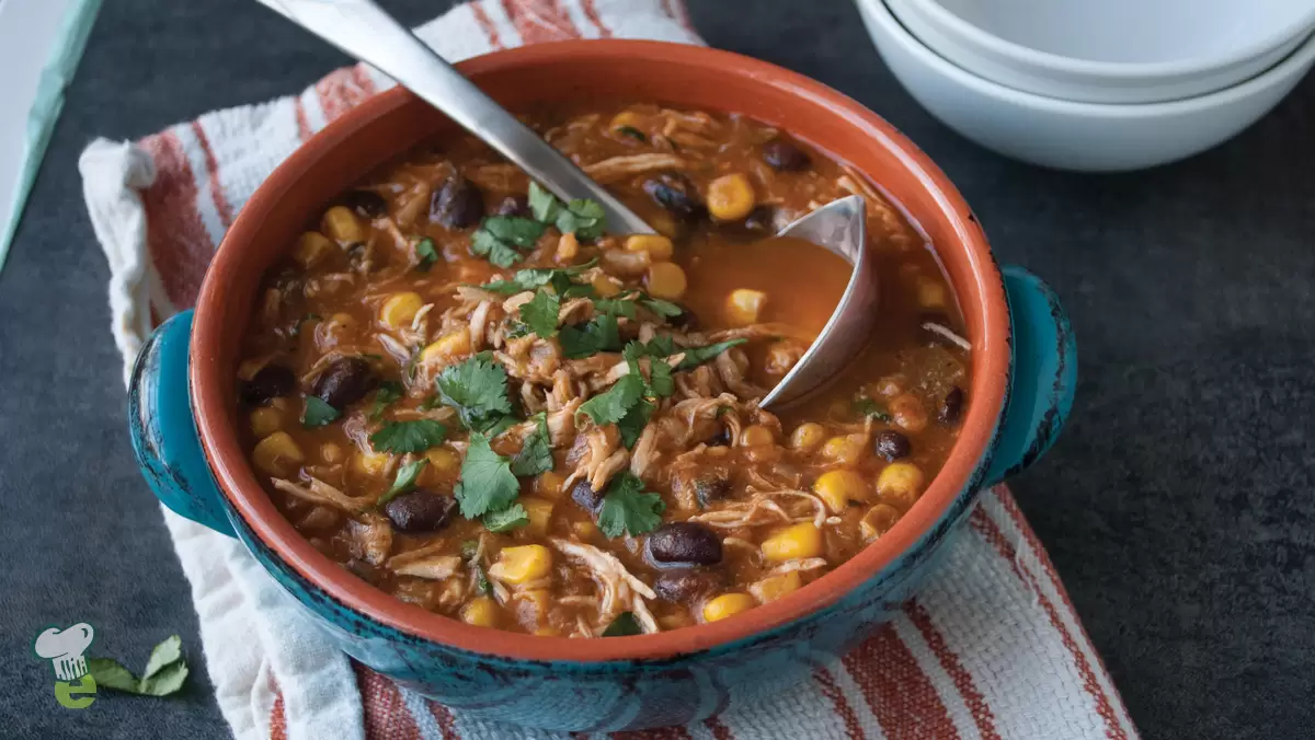 Healthy Santa Fe Chicken Soup