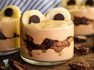 Halloween Pudding Cups