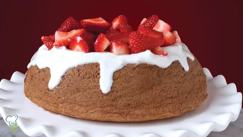 Heart Healthy Chocolate Angel Food Cake