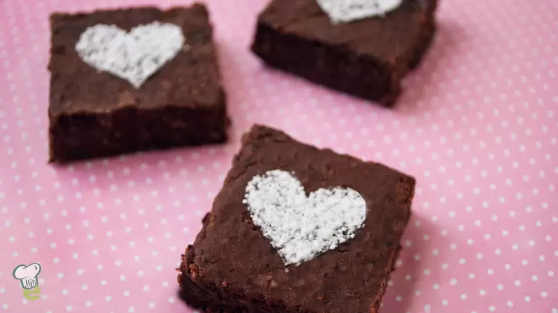 Heart Healthy Black Bean Fudge Brownies