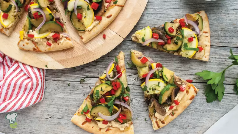 Heart Healthy Veggie Pizza