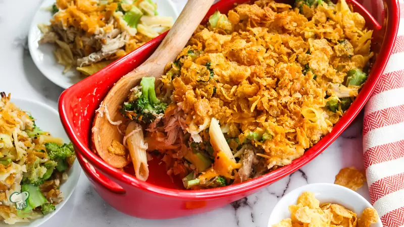 Heart Healthy Chicken Broccoli Casserole