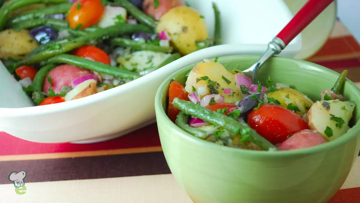 Heart Healthy Mediterranean Potato Salad