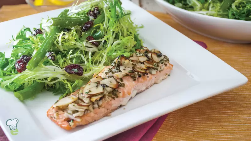 Almond Crusted Salmon