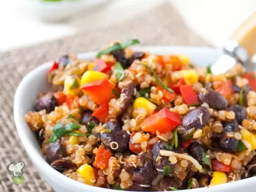 Black Bean Quinoa Salad