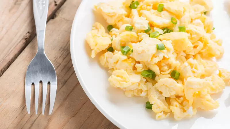 Heart Healthy Scrambled Eggs