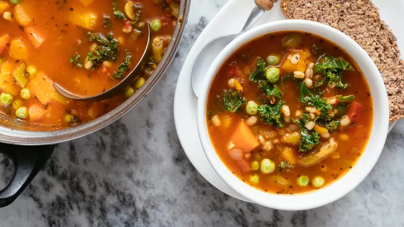 Heart Healthy Minestrone Soup