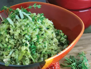Zucchini Quinoa Pilaf