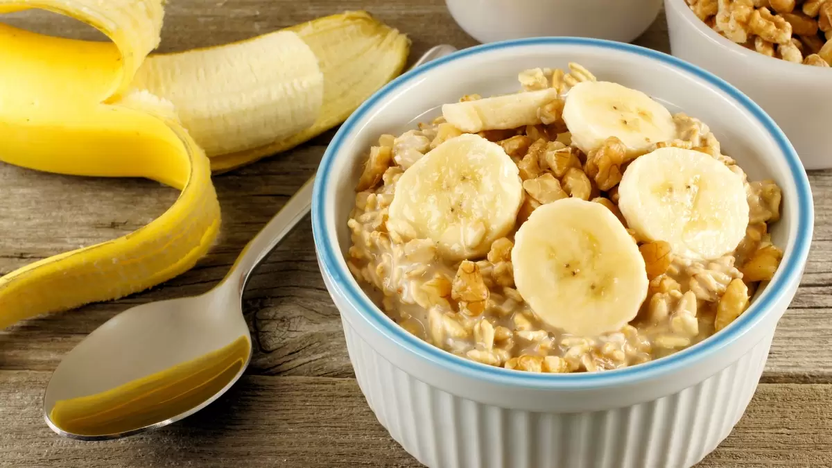 Heart Healthy Banana Bread Overnight Oats