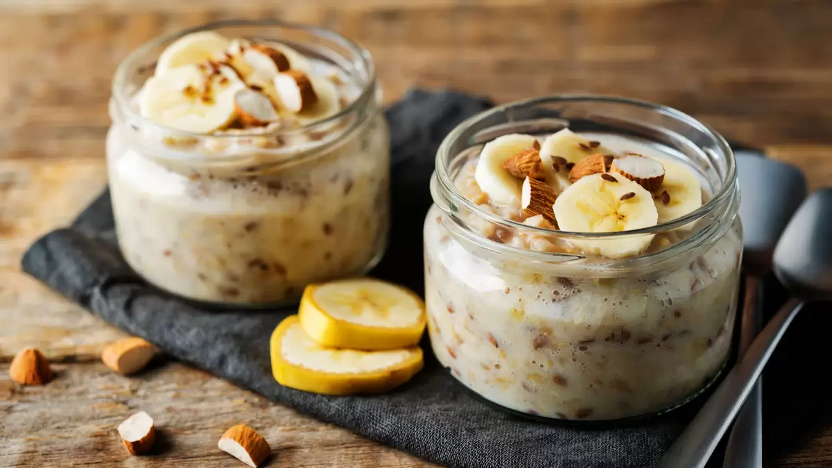 Heart Healthy Banana Overnight Oats