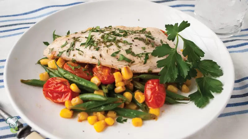 Heart Healthy Baked Fish Fillet