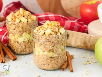 Apple Pie Overnight Oats