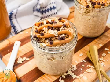 Peanut Butter Overnight Oats