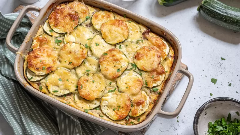 Heart Healthy Squash Casserole