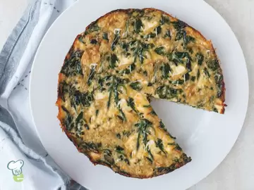 Quinoa Spinach Quiche