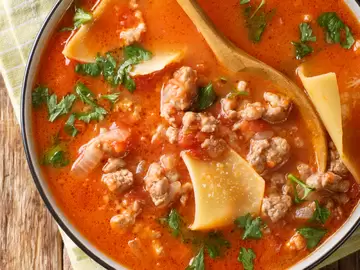 Lasagna Soup