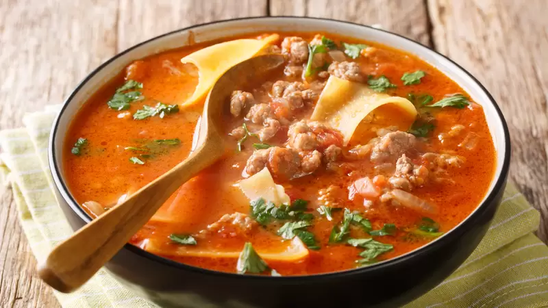 Heart Healthy Lasagna Soup