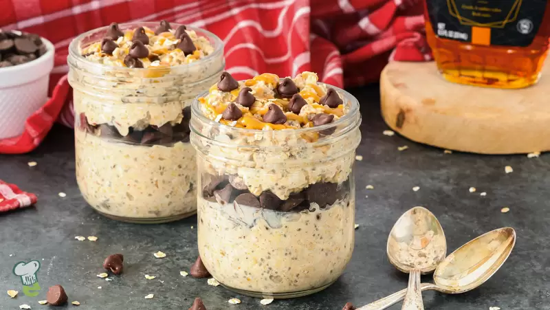 Heart Healthy Cookie Dough Overnight Oats