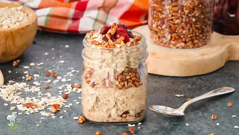 Heart Healthy Maple Brown Sugar Overnight Oats
