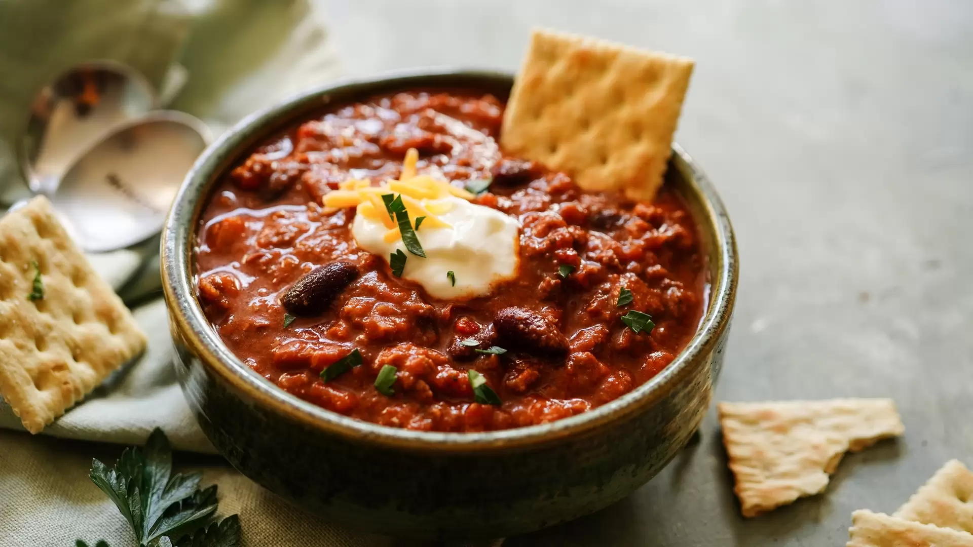 Slow Cooker Turkey Chili