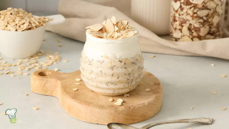 Heart Healthy Vanilla Overnight Oats