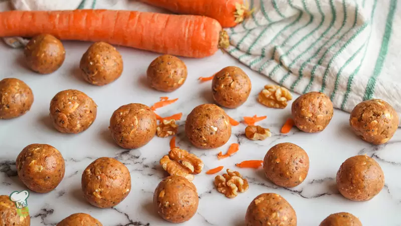 Carrot Cake Protein Balls