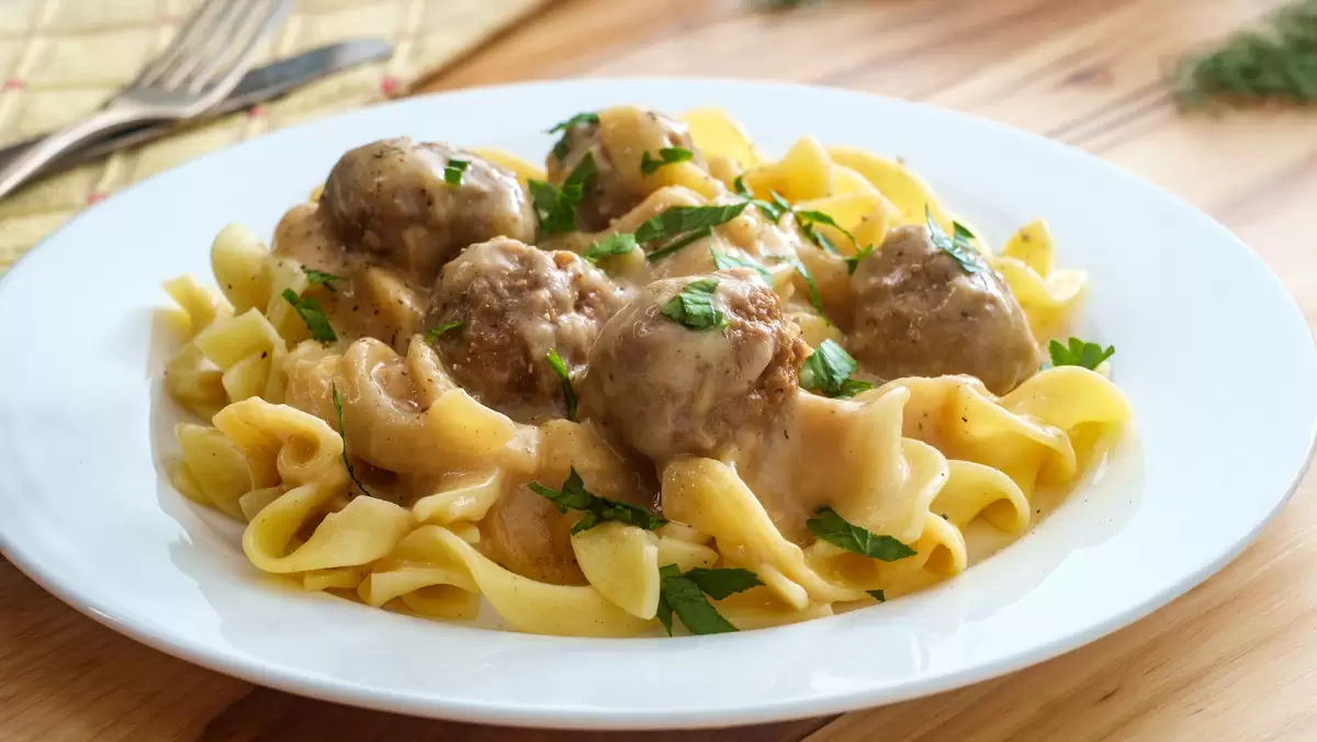 Turkey Meatballs and Gravy