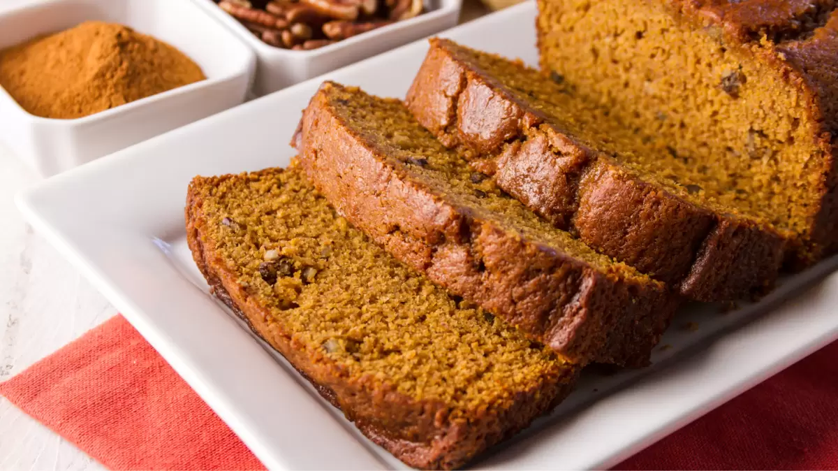 Heart Healthy Easy Pumpkin Bread