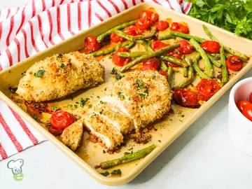 Garlic Parmesan Crusted Chicken
