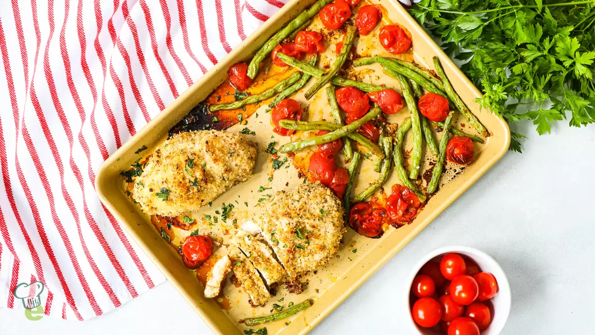 Garlic Parmesan Crusted Chicken