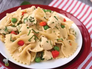 Creamy Bow-Tie Pasta