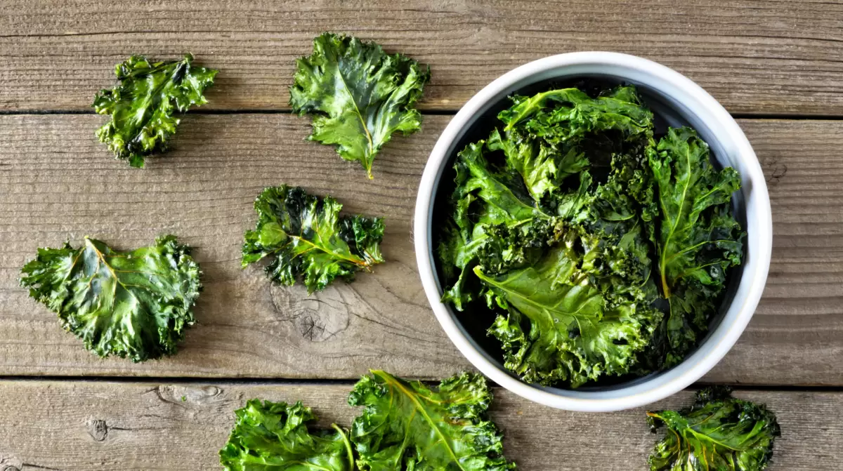 Heart Healthy Crispy Kale Chips