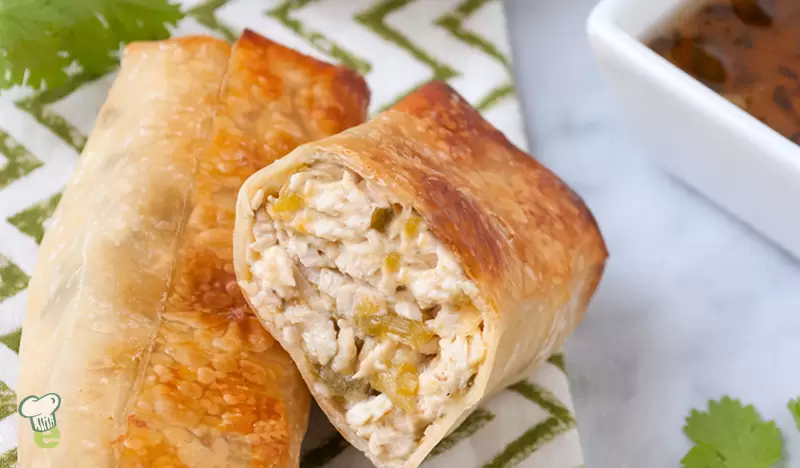 Heart Healthy Chicken Egg Rolls