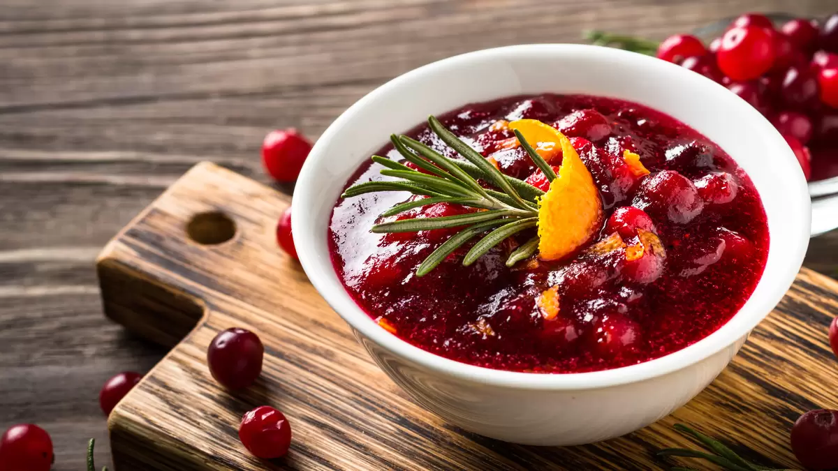 Heart Healthy Orange Cranberry Sauce