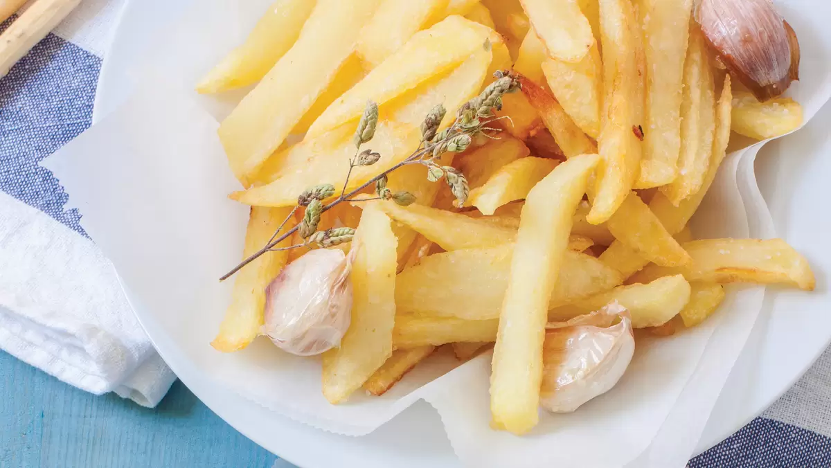 Heart Healthy Garlic Fries