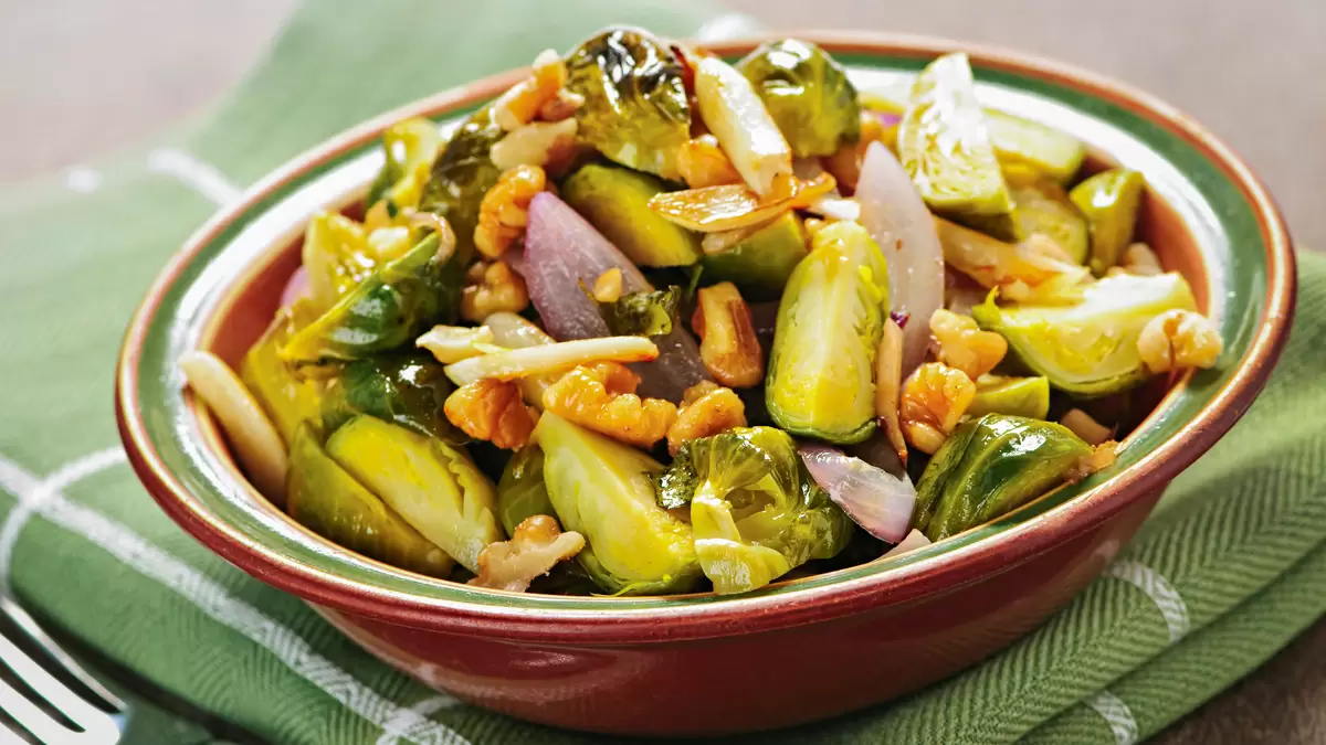 Heart Healthy Roasted Brussels Sprouts