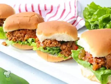 Healthy Turkey Sloppy Joes