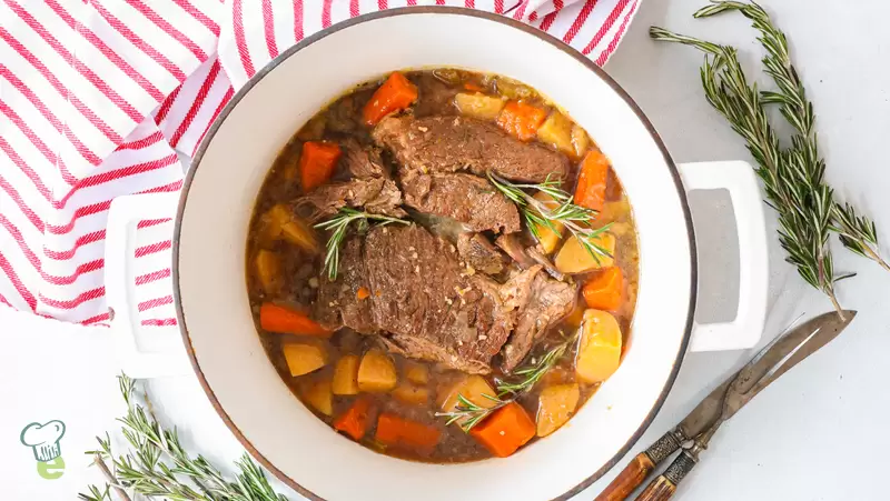 Low Sodium Pot Roast with Vegetables
