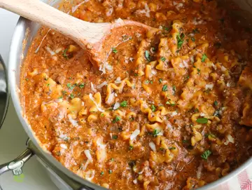 Homemade Hamburger Helper Lasagna