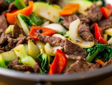 Kidney-Friendly Beef Stir-Fry