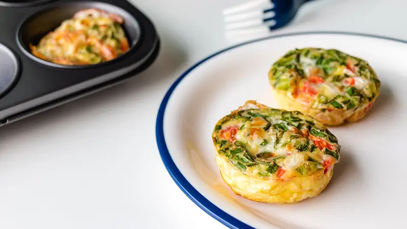 Kidney-Friendly Egg White Bites