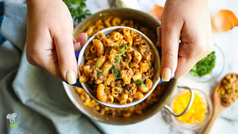 High Protein Homemade Chef Boyardee Beefaroni